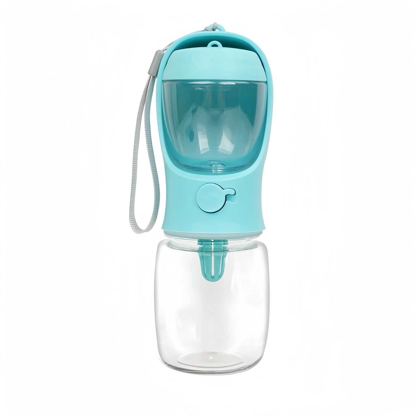 Botella Portátil para Mascotas con Compartimentos de Agua y Comida – Ideal para Viajes y Paseos 🦮🦴